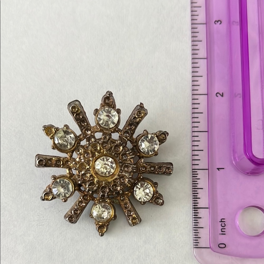Vintage Gold and Silver Brooch